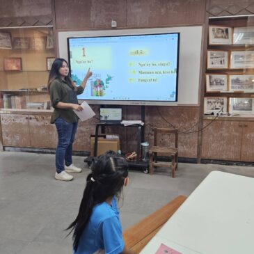 阿美語上課情形01