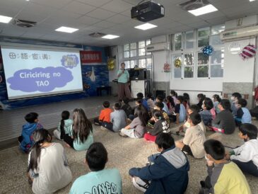 族專教師進行本學期母語宣導活動