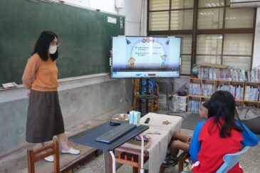 閩南語上課情形-六甲